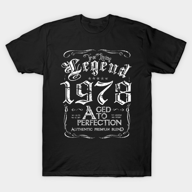 Legend 1978 T-Shirt by EddieBalevo